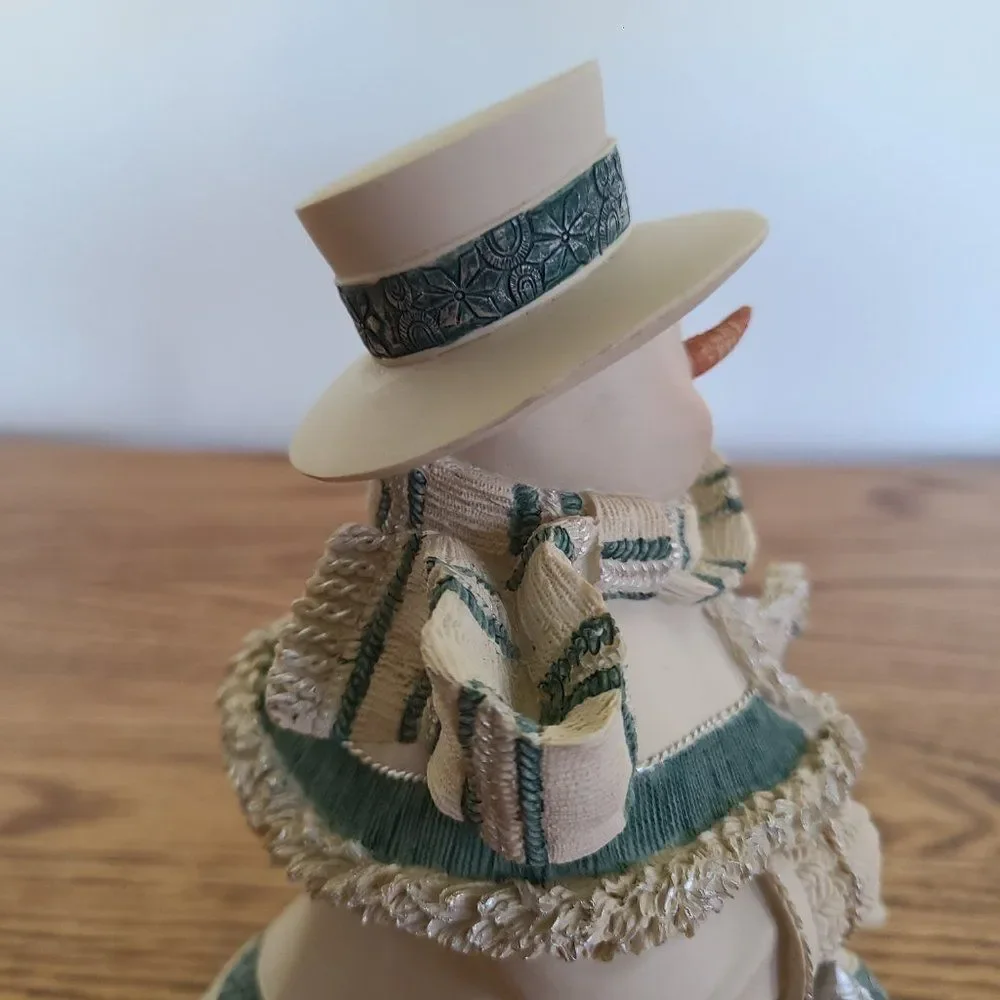 Vintage St. Flurry's Cornelius Vanderfrost Snowman Figurine 78817 © 2002